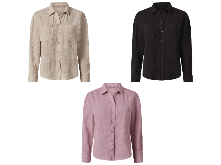Chemise en mousseline femme — SKU EUZZ9EKUJY8B03DR - Image 12
