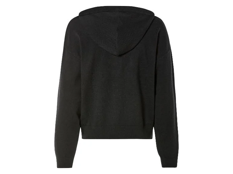 Pull ou sweat à capuche en maille fine femme - Image 8