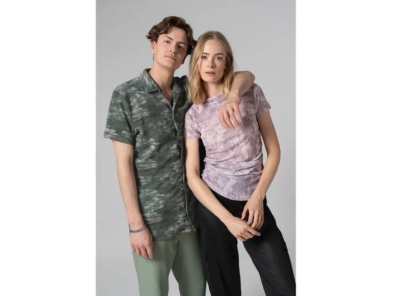 T-shirt femme en maille avec imprimé serpent femme