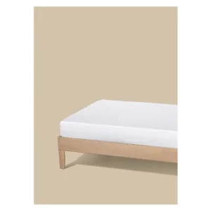 Drap-housse en satin, 90-100 x 200 cm