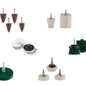Coffret d'accessoires de polissage