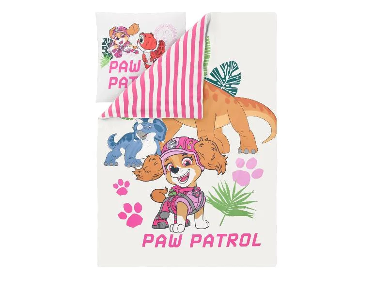 Parure de lit double face en satin enfant Pat' Patrouille, 140 x 200 cm - Image 12
