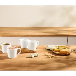 Lot de 4 tasses, 370 ml