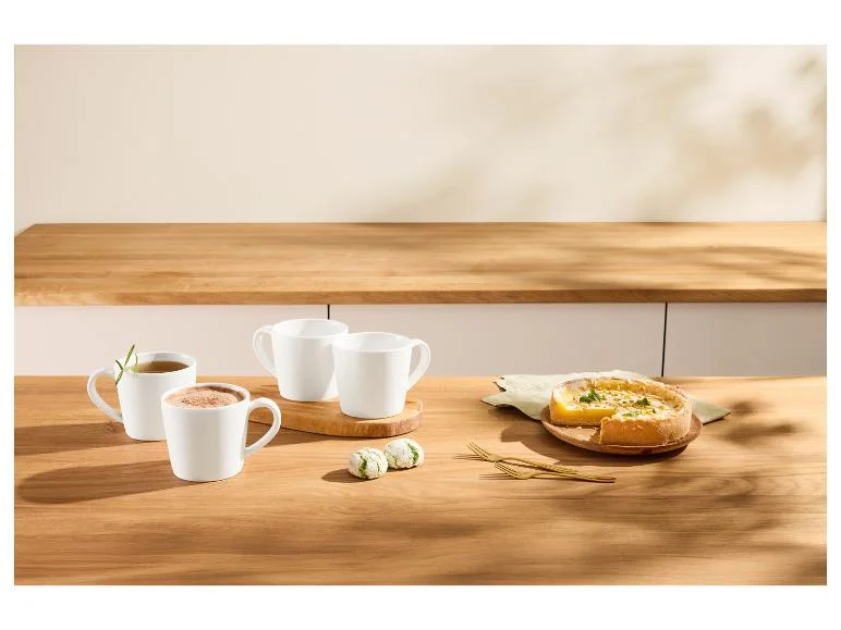 Lot de 4 tasses, 370 ml