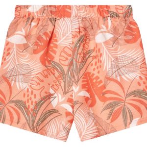 Short en lin petite fille
