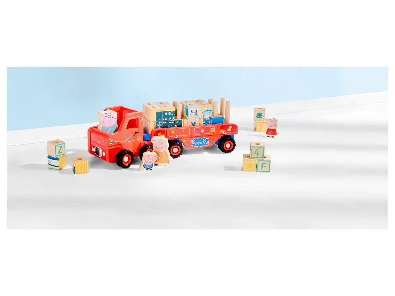 Camion en bois Peppa Pig - Image 4