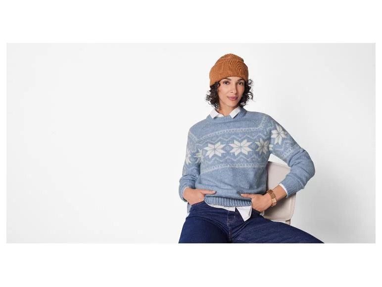 Pull en grosse maille femme — SKU BK1X16TVVFX2YD81Y3 - Image 10