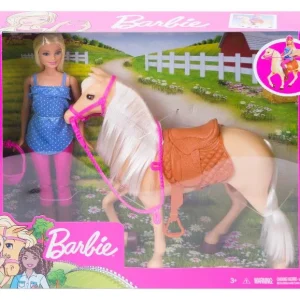 Coffret Barbie et son Cheval