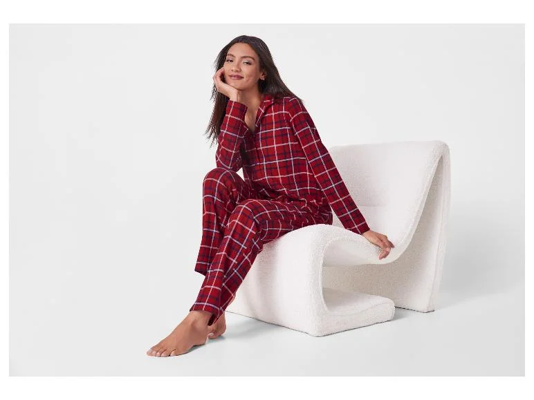 Ensemble pyjama en flanelle femme - Image 2