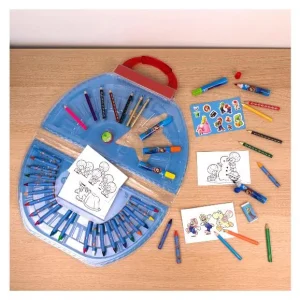 Mallette de coloriage, 51 pièces, 5 modèles assortis
