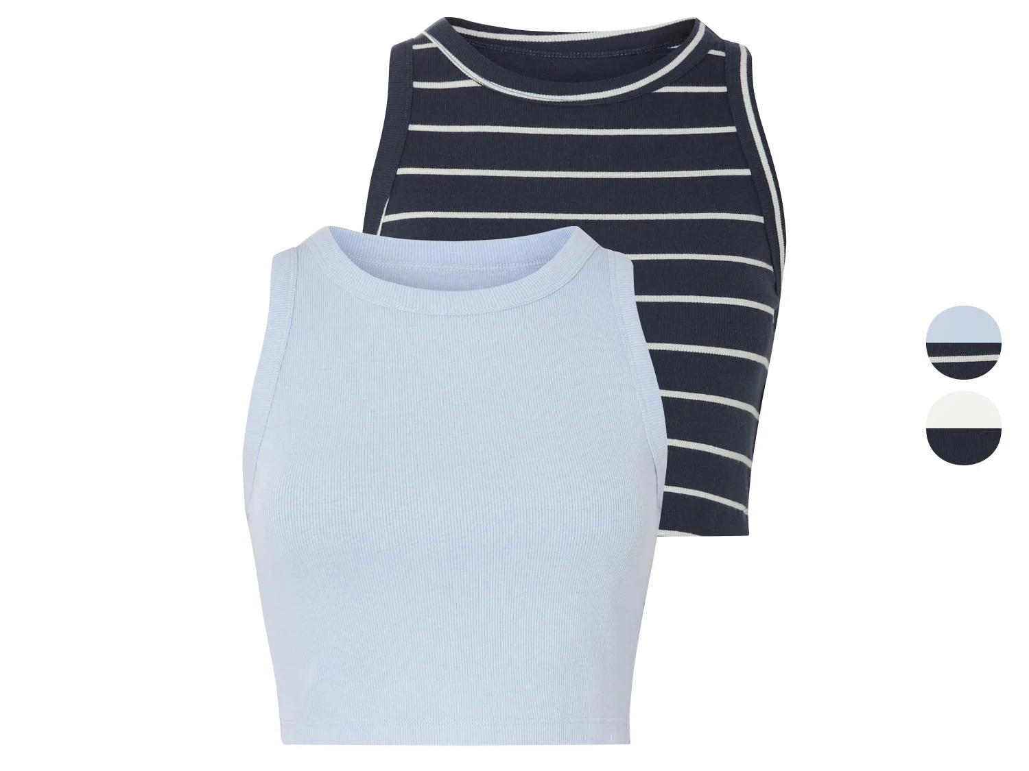 Lot de 2 tops courts femme - Image 14