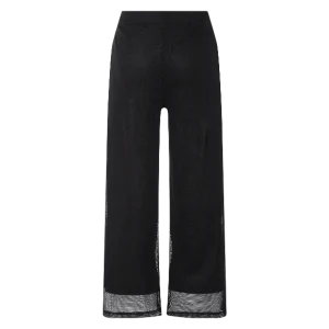 Pantalon large en maille femme