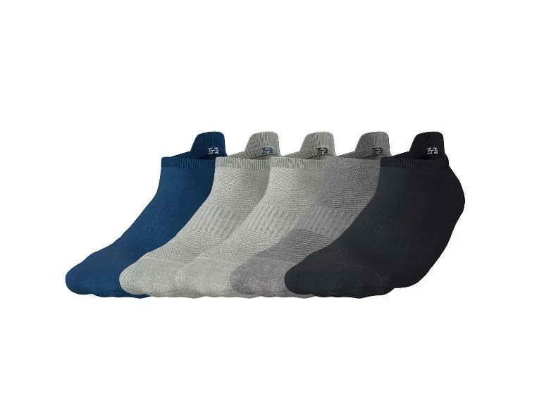 Lot de 5 paires de socquettes de sport unisexe - Image 14
