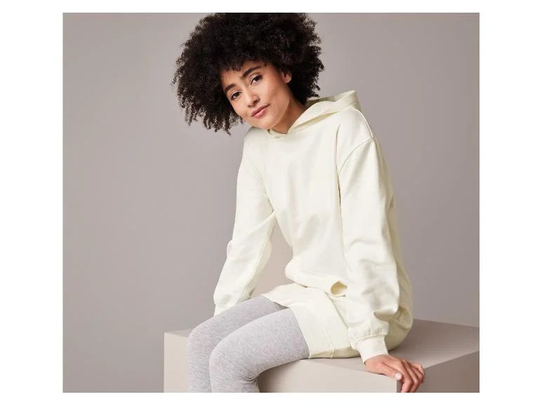 Robe sweat-shirt femme en coton - Image 6