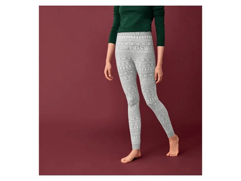 Legging motif Noël femme