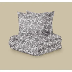 Parure de lit en satin microfibre, 260 x 240 cm — SKU X7GXQKUONHZGOBIB00