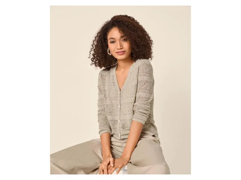 Cardigan en lin femme - Image 10