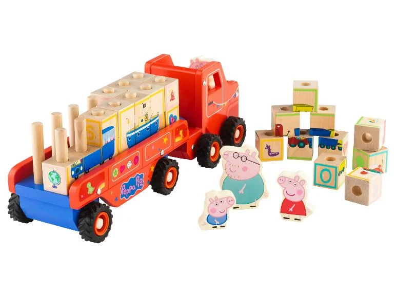 Camion en bois Peppa Pig - Image 6