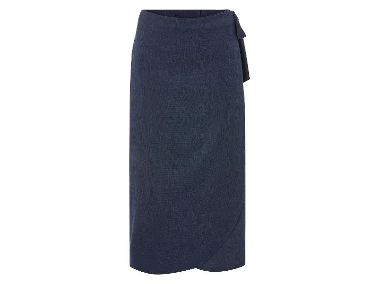 Jupe portefeuille mi-longue femme - Image 9
