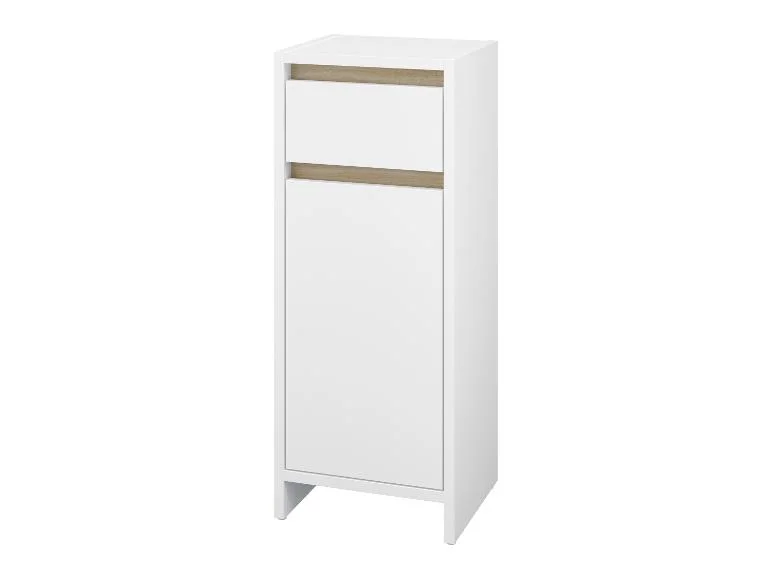 Meuble de salle de bains Oslo, 32 x 80 x 28 cm, blanc - Image 8