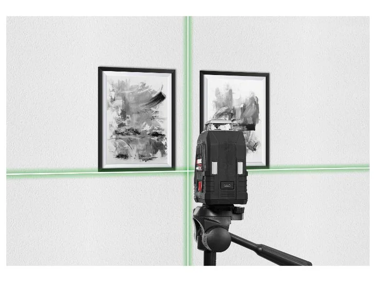 Niveau laser en croix sans fil PKLLP 360 B3, vert, 20 m, 4 V - Image 8