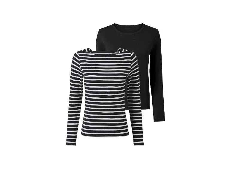 Lot de 2 t-shirts manches longues femme — SKU I0CWNY5S4CWUNNH3D - Image 9