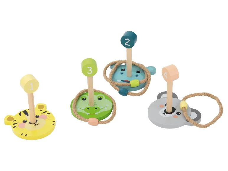 Jeu de quilles animaux ou Jeu de croquet ou Jeu de lancer d'anneaux animaux - Image 3