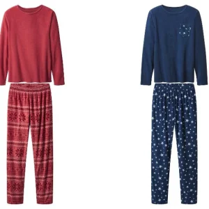 Ensemble pyjama en polaire femme