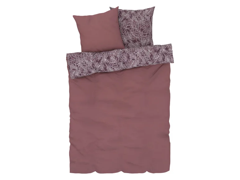 Linge de lit en satin réversible, 240 x 220 cm