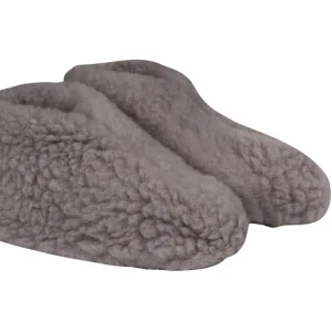 Pantoufles basses en laine