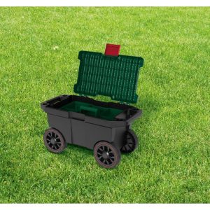 Tabouret de jardin mobile