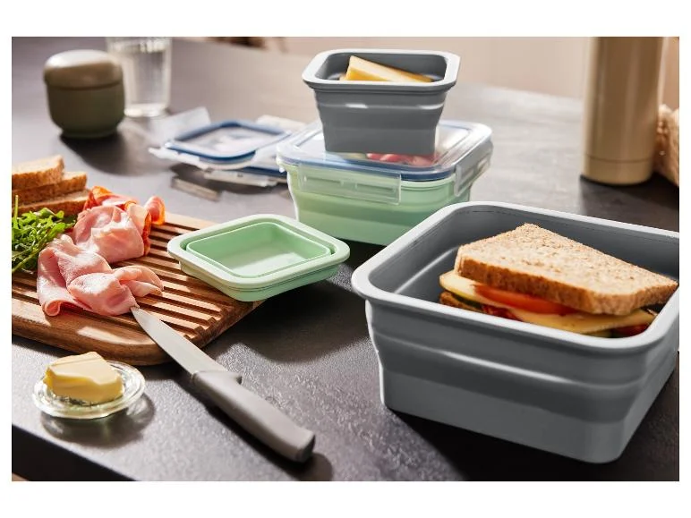 Boîtes de conservation pliables ou Boîte repas pliable - Image 4