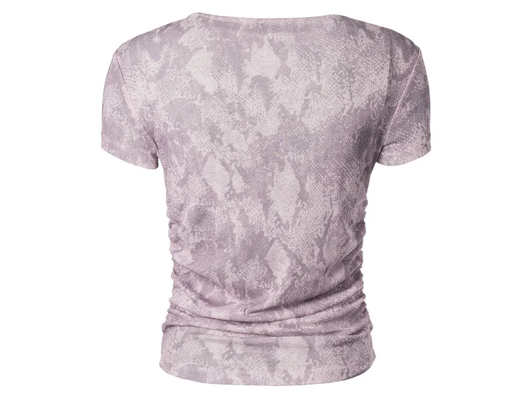 T-shirt femme en maille avec imprimé serpent femme - Image 8