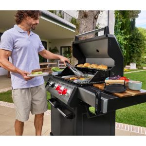 Barbecue à gaz 4 +1, 70 x 42 cm, 19,7 kW