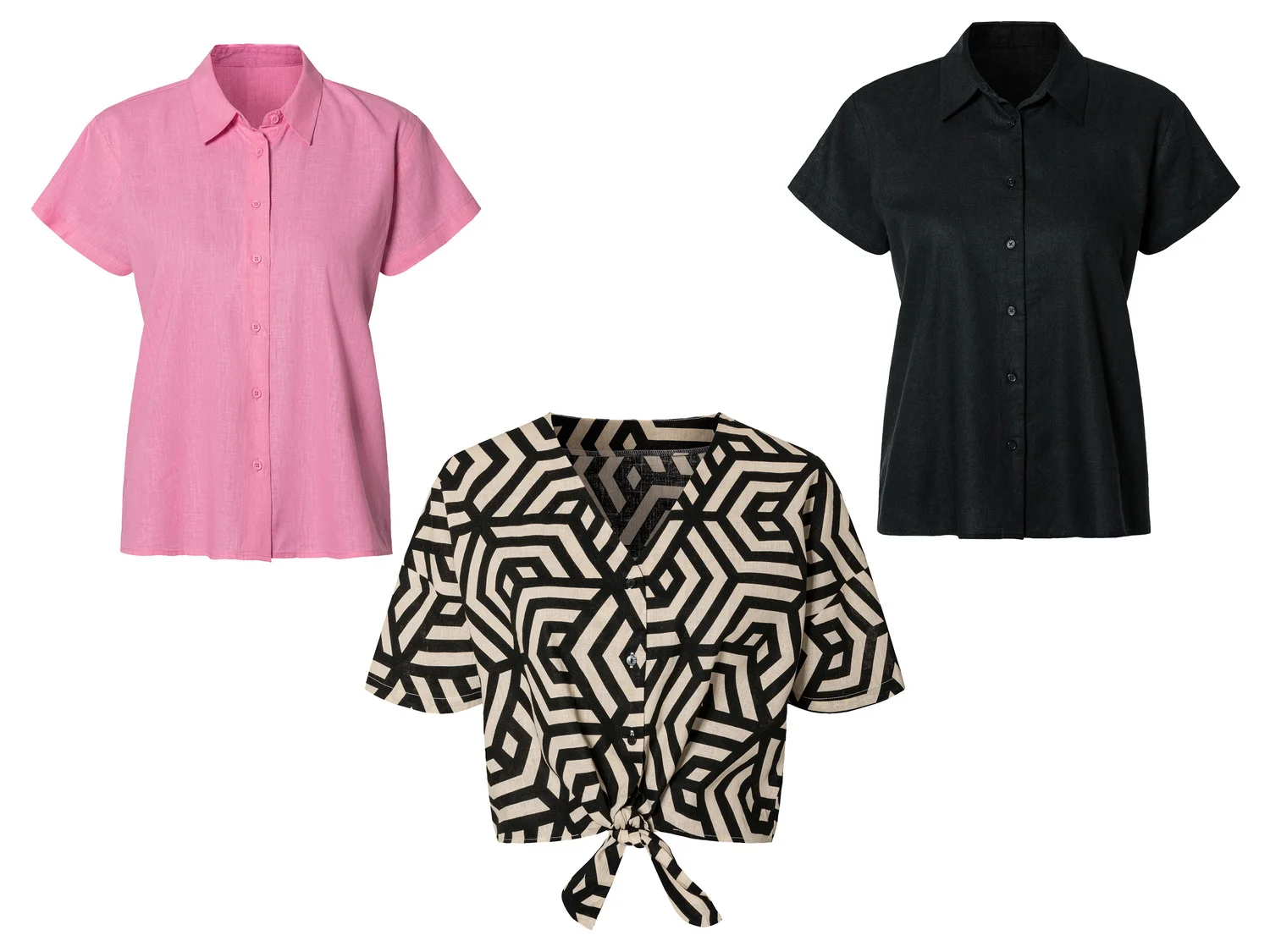 Blouse en lin femme — SKU PEWDM4WMRH5RM73Z - Image 16