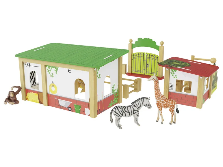 Set animaux en bois - Image 5