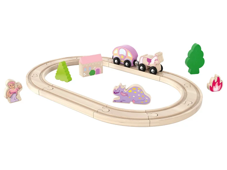 Set de chemin de fer en bois — SKU 942YR1DONWGGNYGOF - Image 2