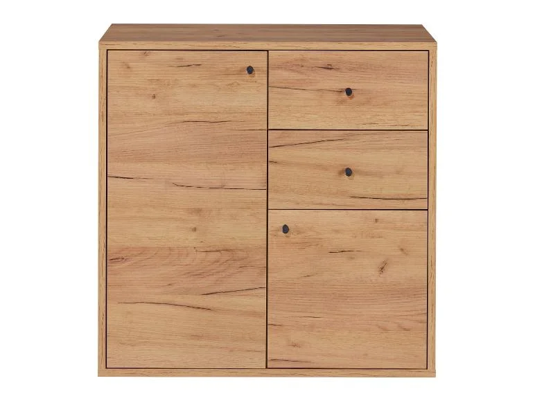 Commode Verona, 80 x 80 x 35 cm, imitation chêne - Image 3