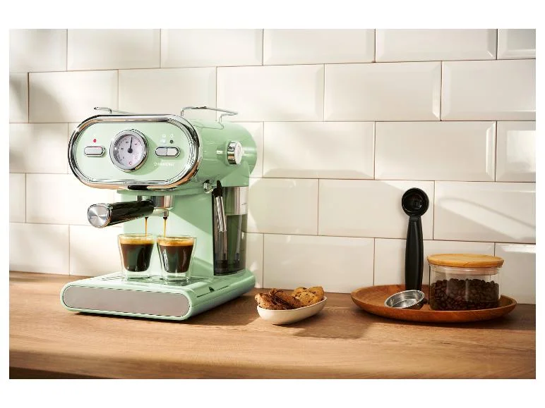 Machine à expresso SEM 1100 E1, 15 bar, vert pastel - Image 9