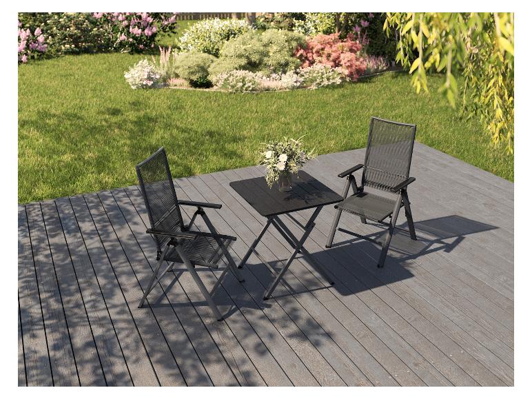 Lot de 2 fauteuils en aluminium Miami - Image 7