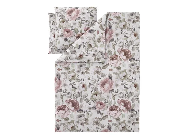 Parure de lit en coton ou Parure de lit double face en coton, 240 x 220 cm