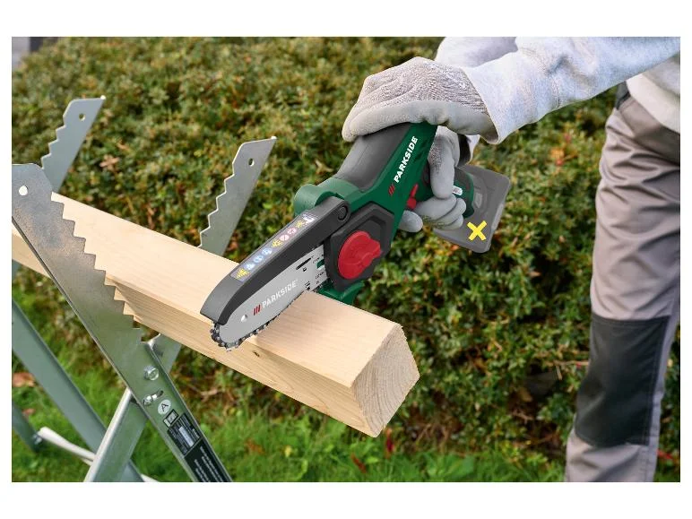 Mini-tronçonneuse à bois sans fil PGHSA 12 D3, 12 V - Image 6