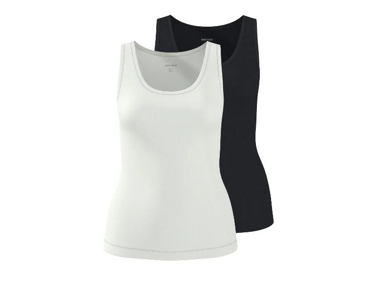 Lot de 2 débardeurs côtelés femme — SKU 9N6VBY8GKAQVEZWHW - Image 14