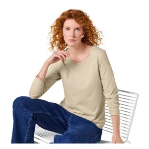 T-shirt manches longues femme — SKU JXND0LDBNWU3W55PR