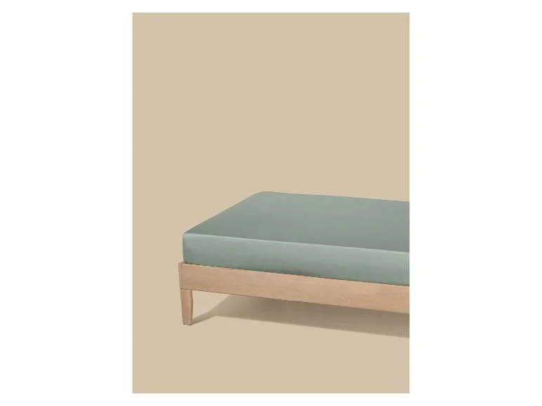 Drap-housse en satin, 90-100 x 200 cm - Image 6