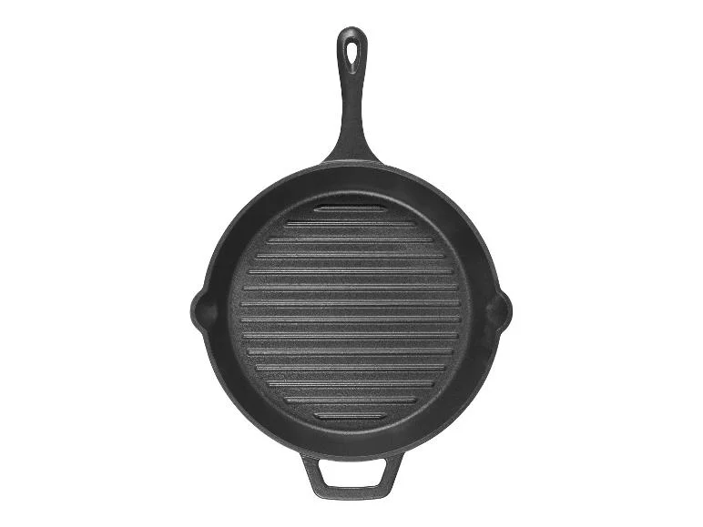 Poêle ou Poêle à griller en fonte - Image 2