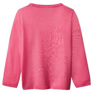 Pull de Noël premium lumineux petite fille