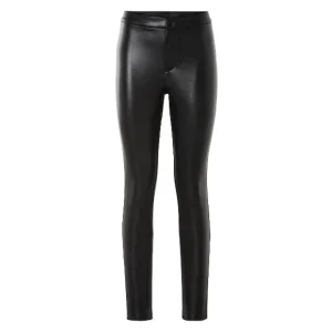Jegging simili cuir femme