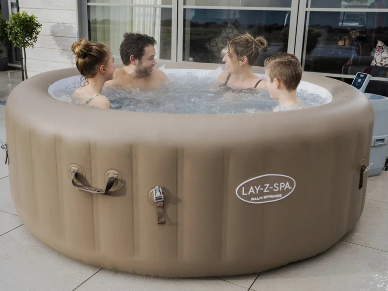Spa gonflable LAY-Z SPA Palm Springs AirJetTM, Ø 196 x 71 cm - Image 9