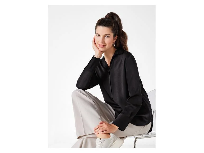 Chemise en satin femme — SKU AH9TLRE9MNZ6E3OAAW - Image 4